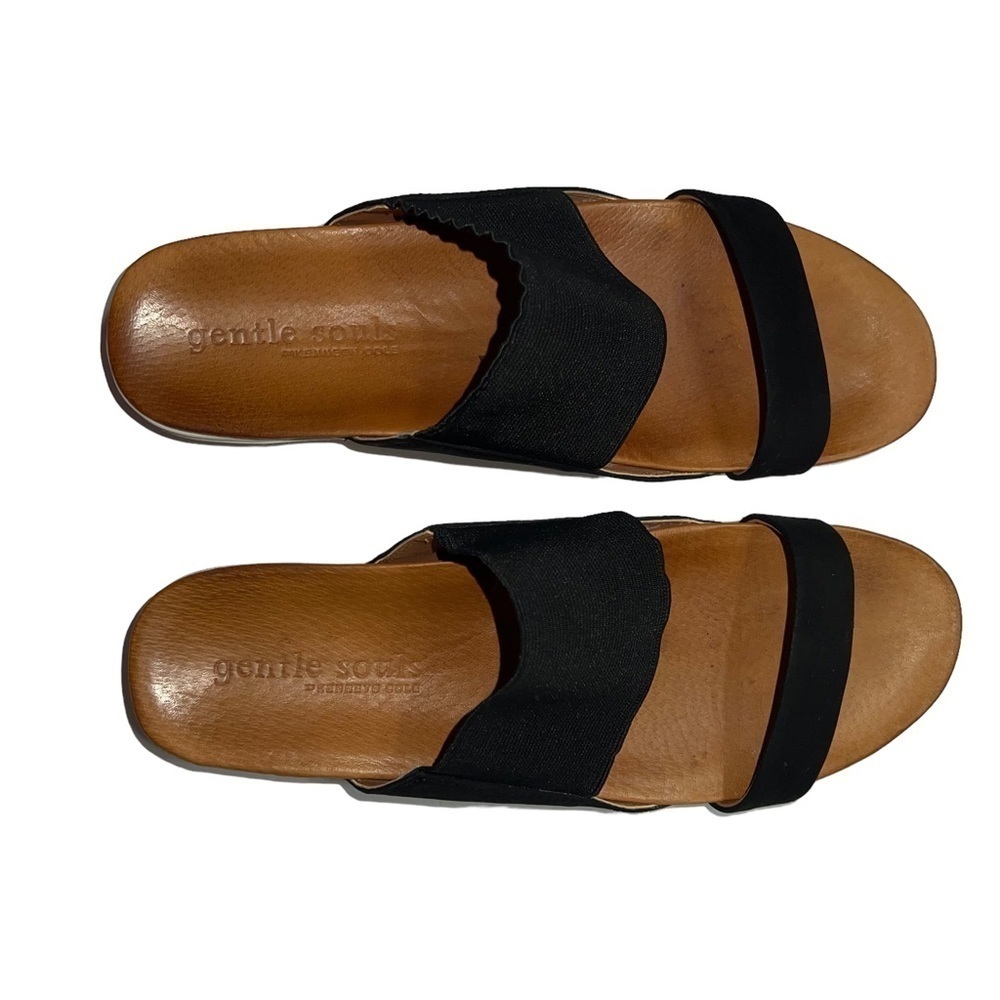 Gentle Souls By Kenneth Cole (EUC) Slide Sandals Size 9.5 - Picture 7 of 12